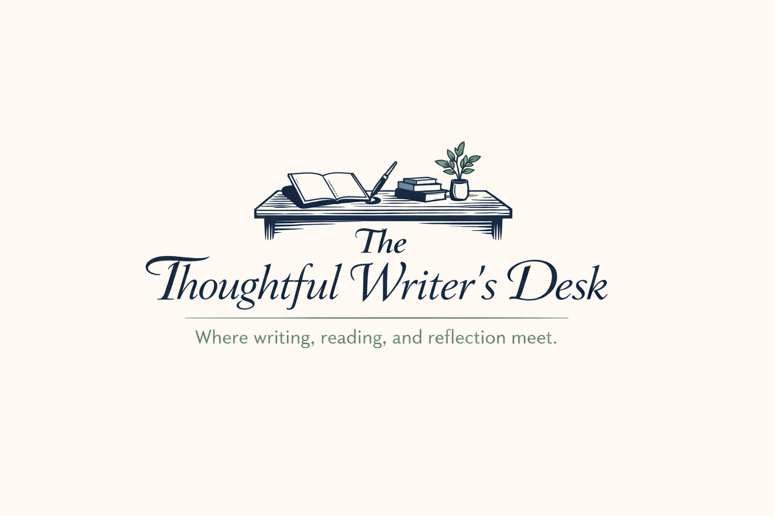 The Thoughtful Writer's Desk Logo